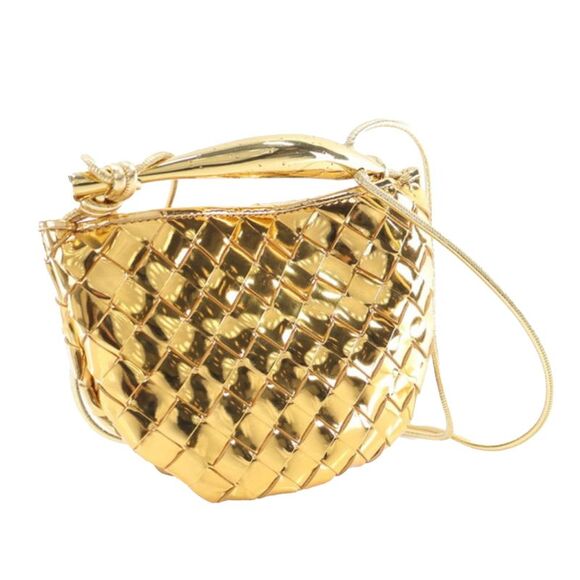 Bottega Veneta Baby Metallic Lambskin Intrecciato Sardine - Picture 3 of 10